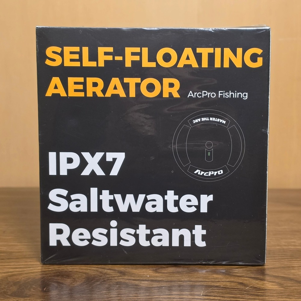 ArcPro X500 Floating Live Bait Aerator IPX7 Waterproof Rechargeable New Sealed *